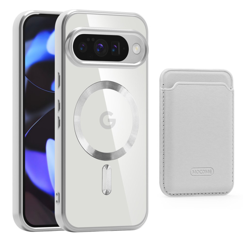 Coque Google Pixel 10 / 10 Pro Compatible MagSafe Porte-Cartes Détachable