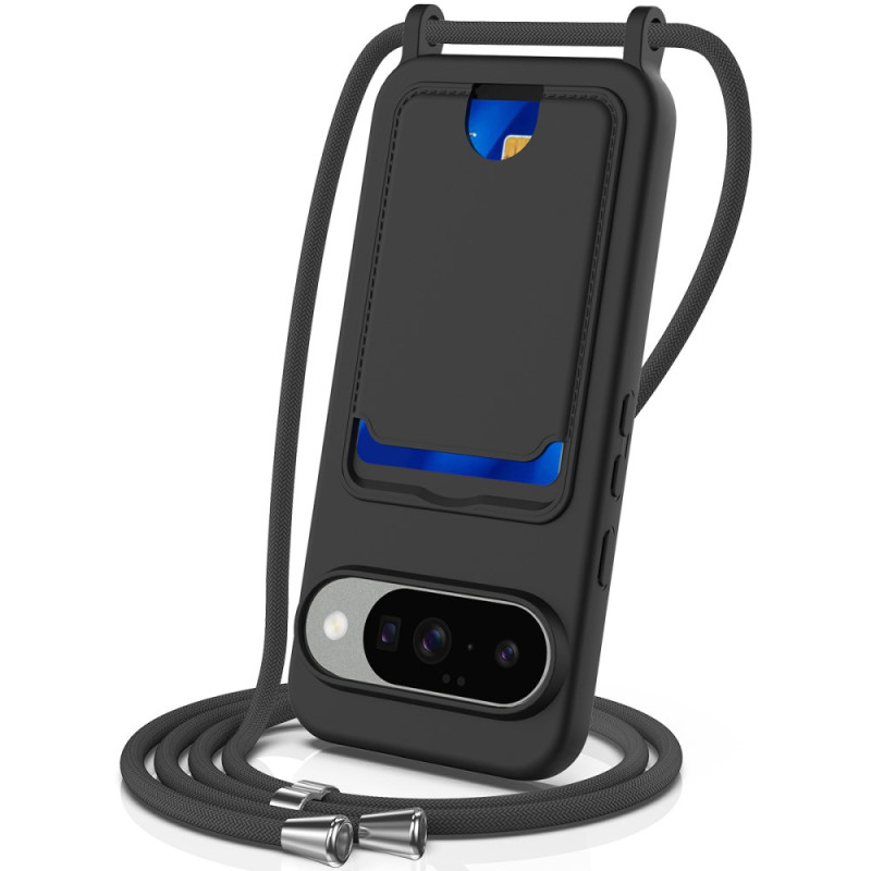 Coque à Cordon Google Pixel 10 Silicone Porte-Carte