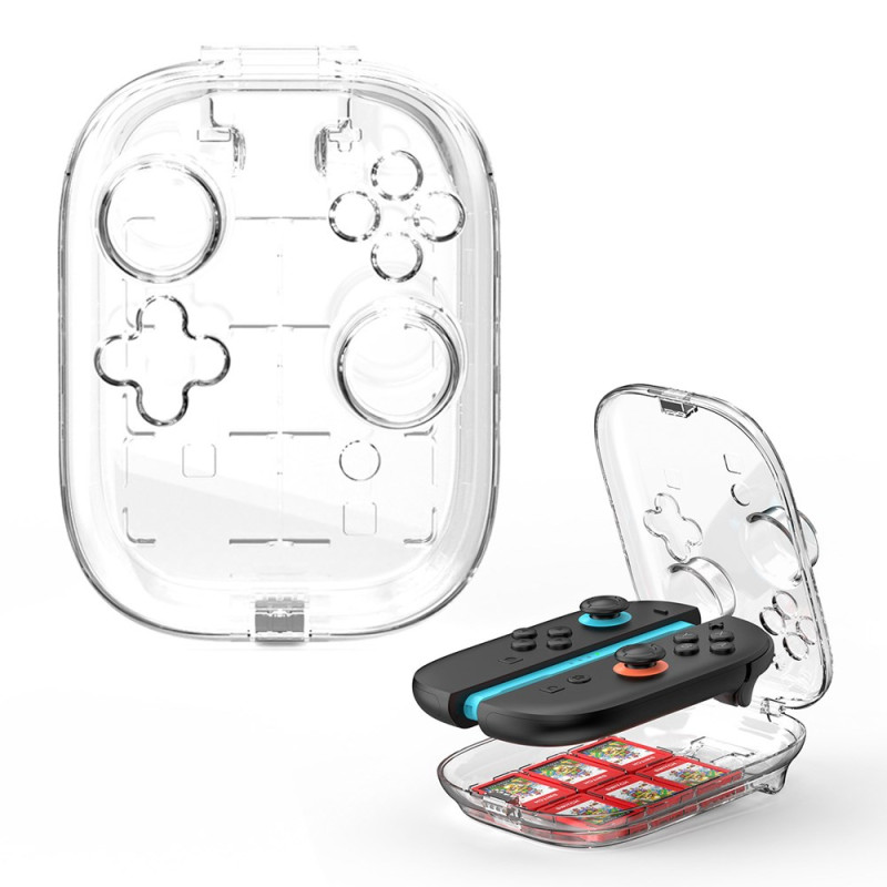 Étui de Protection pour Manettes Joy-Con Nintendo Switch 2 Transparent