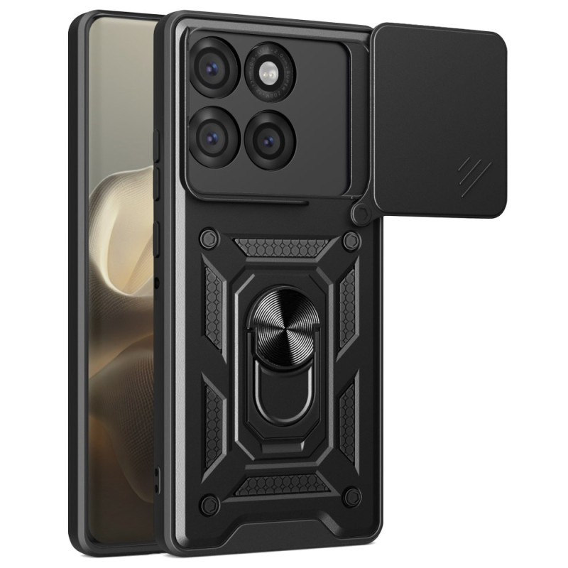 Coque Motorola Edge 60 Pro Support et Protection Caméra Coulissante