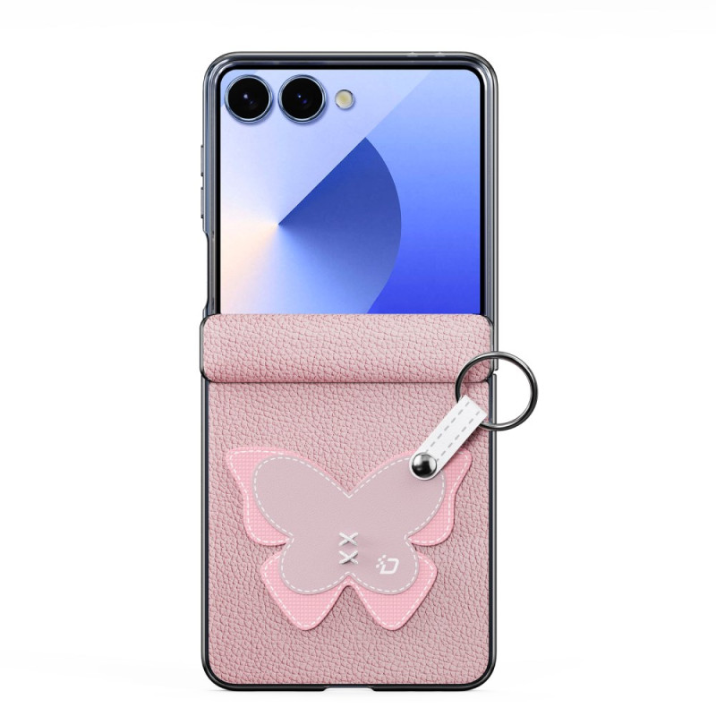 Coque Samsung Galaxy Z Flip 7 Décor Fantaisie DUX DUCIS