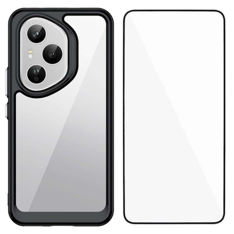 Coque Honor 400 Pro Hybride avec Protecteur Écran en verre Trempé