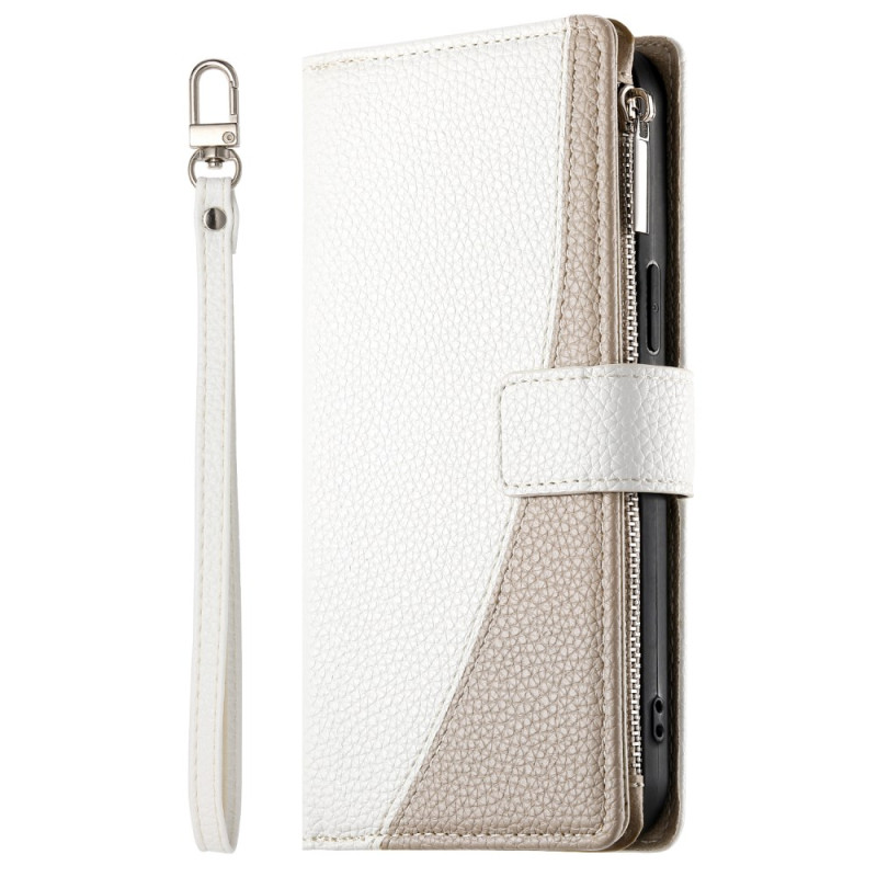 Housse Google Pixel 10 Pro XL Portefeuille Bicolore