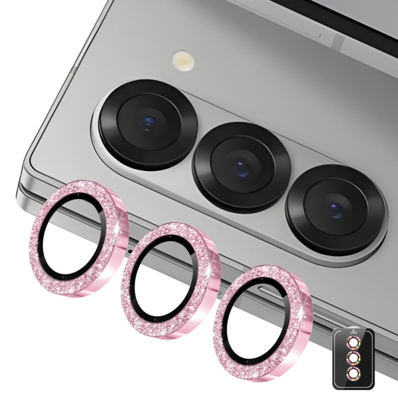 Lentille de Protection en Verre Trempé pour Samsung Galaxy Z Fold 7 Strass