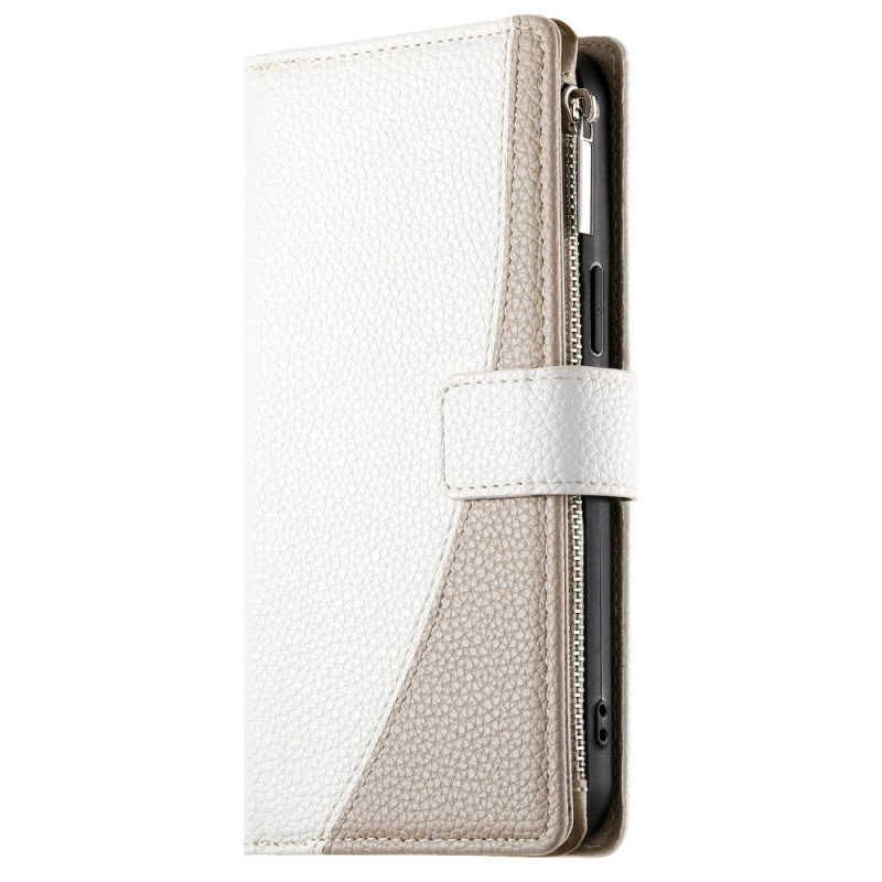 Housse Poco C71 Portefeuille Bicolore