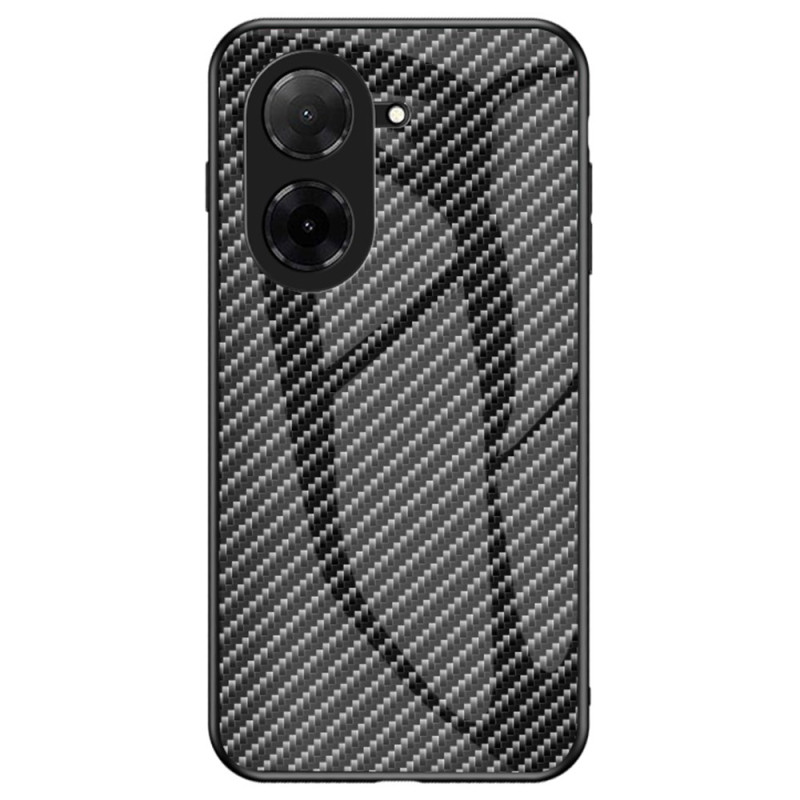 Coque Poco C71 Verre Trempé Fibre Carbone