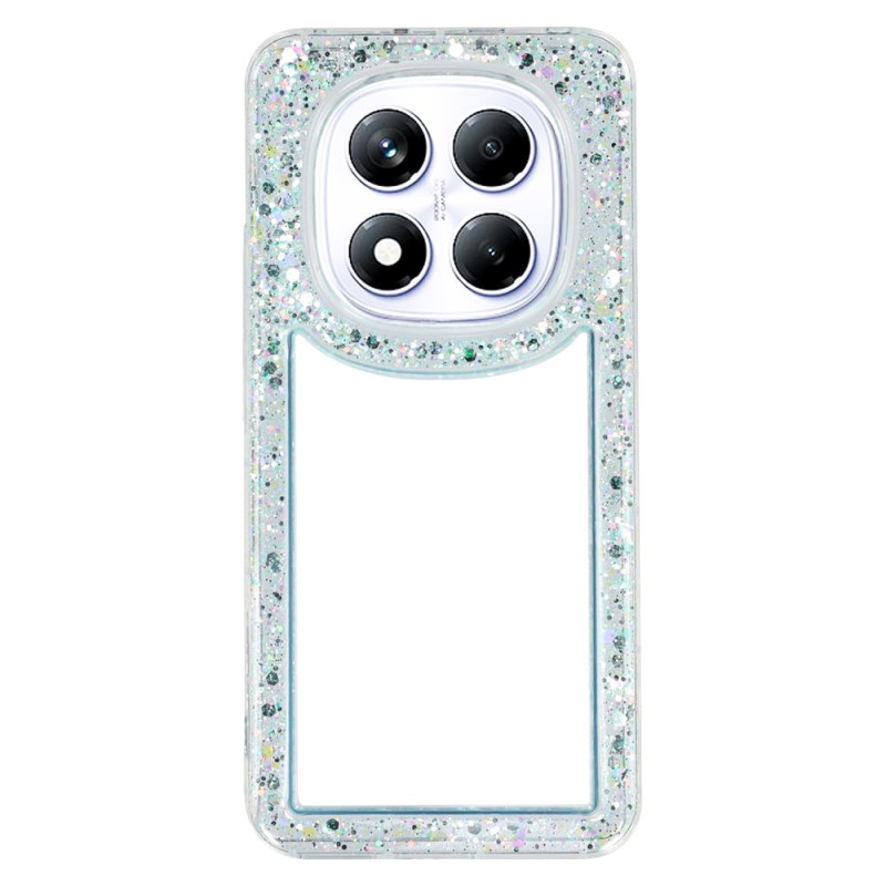 Coque Xiaomi Redmi Note 14 Pro 4G Transparente Rebord Paillettes