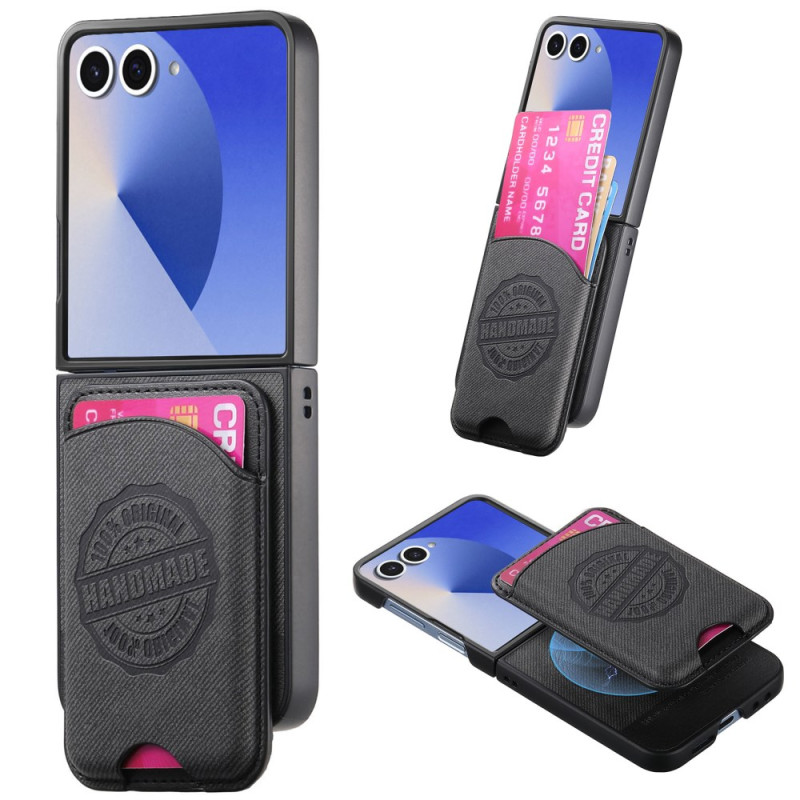Coque Samsung Galaxy Z Flip 7 Porte-Cartes Compatible MagSafe