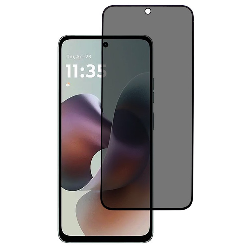 Protection en Verre Trempé Anti-Espion pour Écran Moto G56 5G