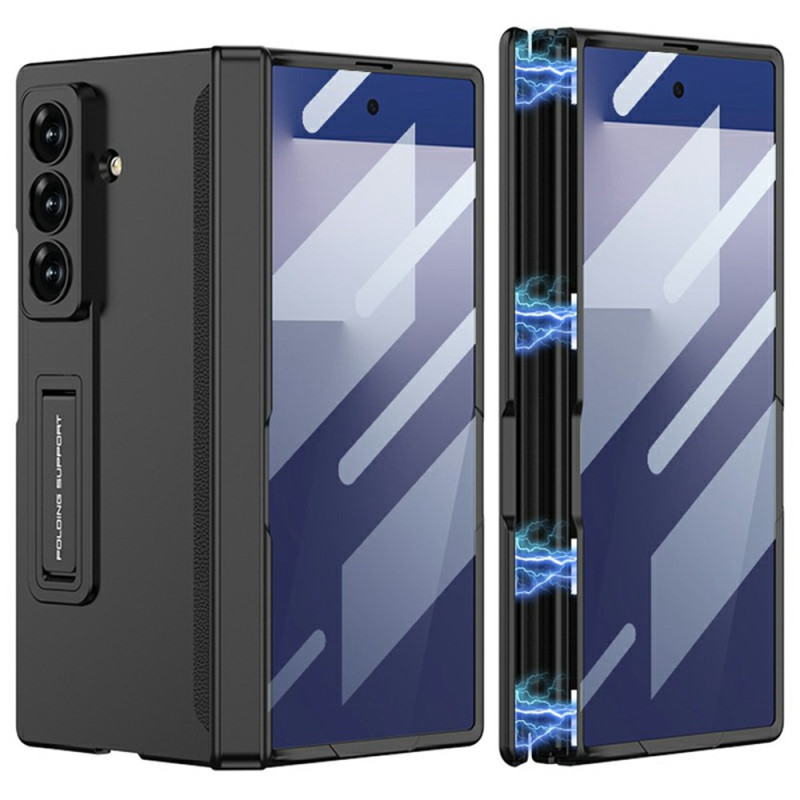 Coque Samsung Galaxy Z Fold 7 Film Protecteur d'Écran et Support Magnétique
