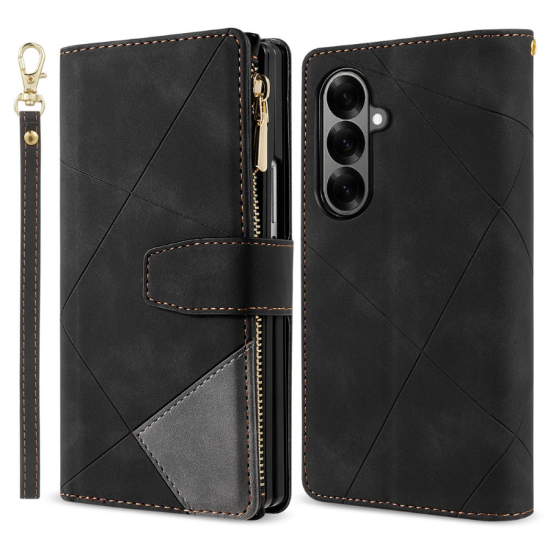 Housse Samsung Galaxy Z Fold 7 Portefeuille Bicolore