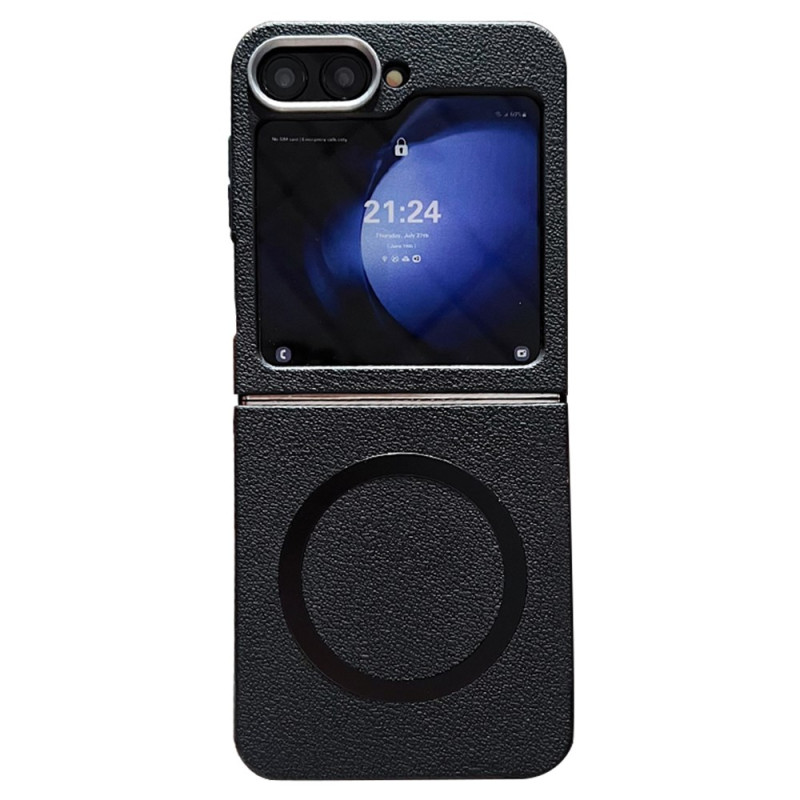 Coque Samsung Galaxy Z Flip 7 FE / Z Flip 6 Texture Cuir