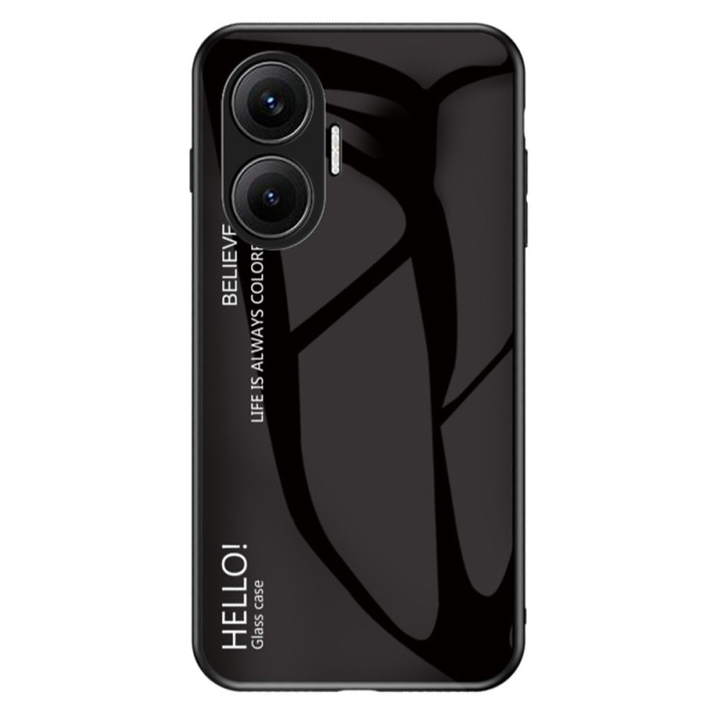 Coque Poco F7 Verre Trempé Hello