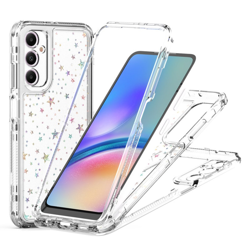 Coque Samsung Galaxy A05s Structure Trois-en-Un et Film Holographique