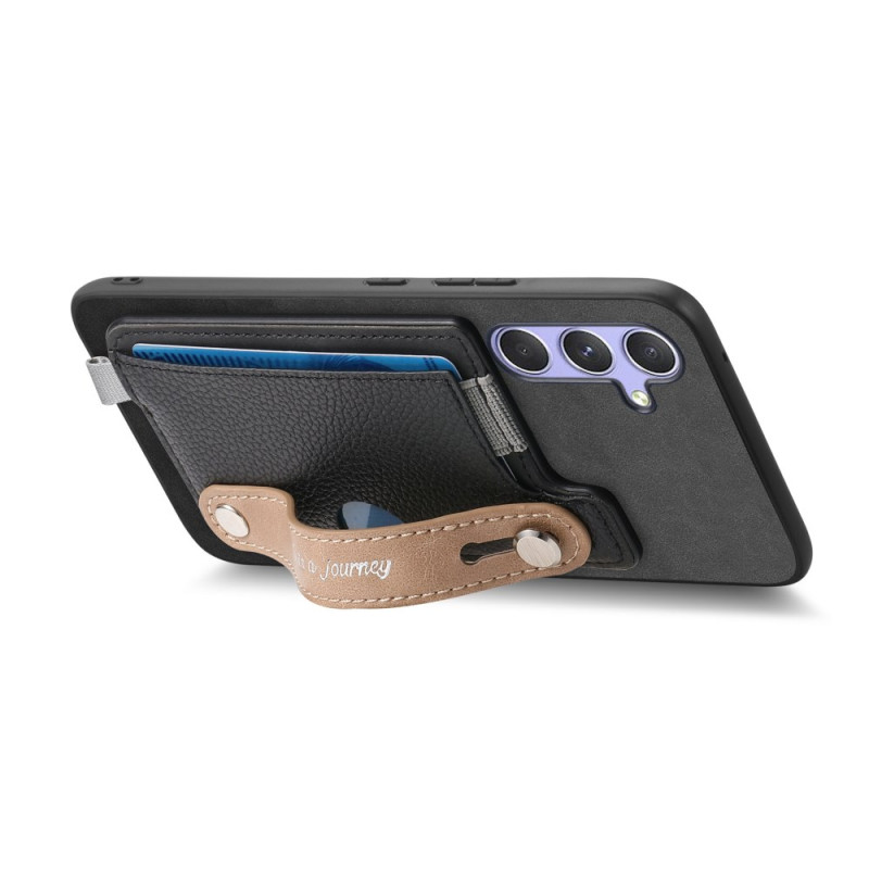 Coque Samsung Galaxy A05s Porte-Cartes Détachable et Sangle