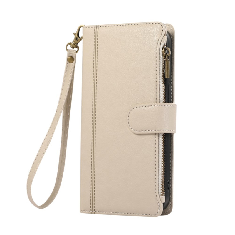 Housse Xiaomi 14T Porte-cartes et Fermeture Éclair