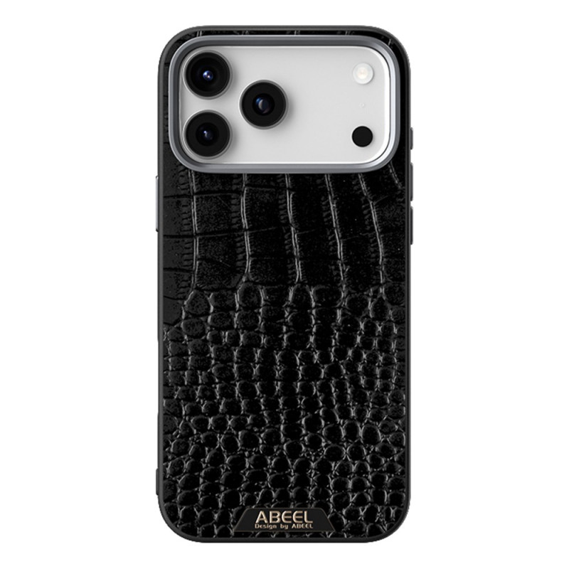 Coque iPhone 18 Pro / 17 Pro Compatible MagSafe Effet Croco ABEEL