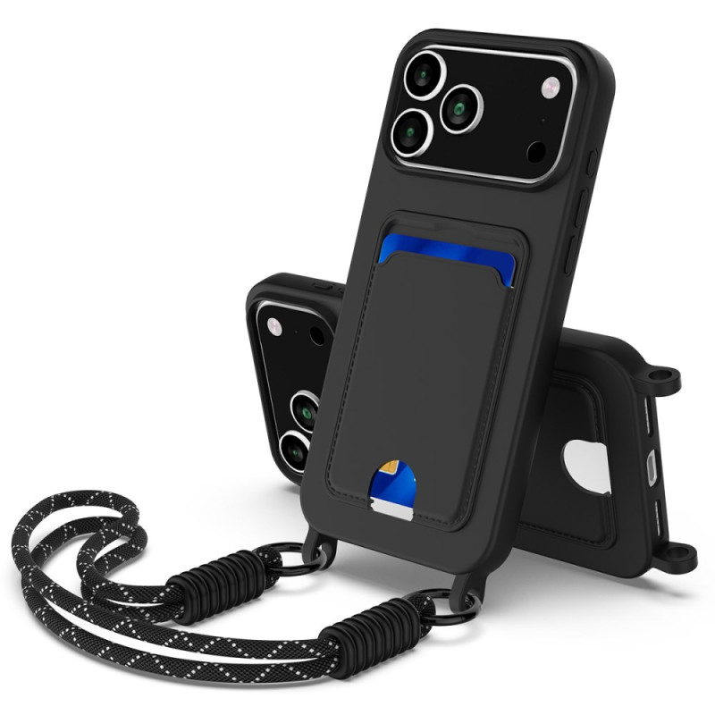Coque à Cordon iPhone 17 Pro Porte-cartes