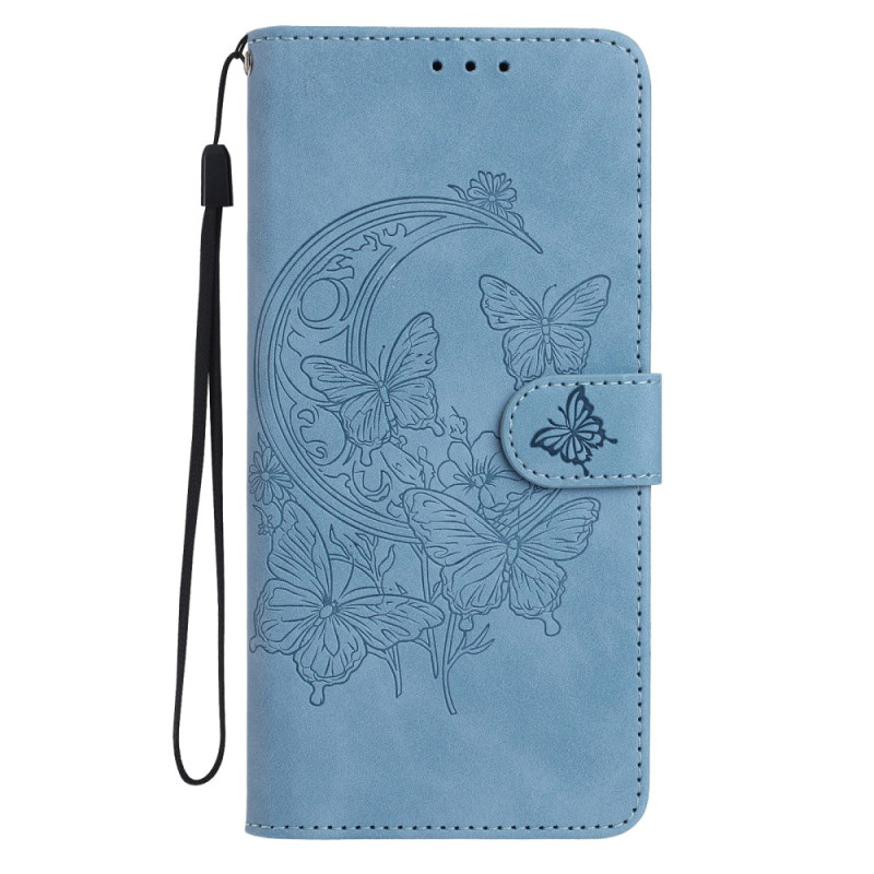 Housse Xiaomi Redmi 15C Effet Daim Florale