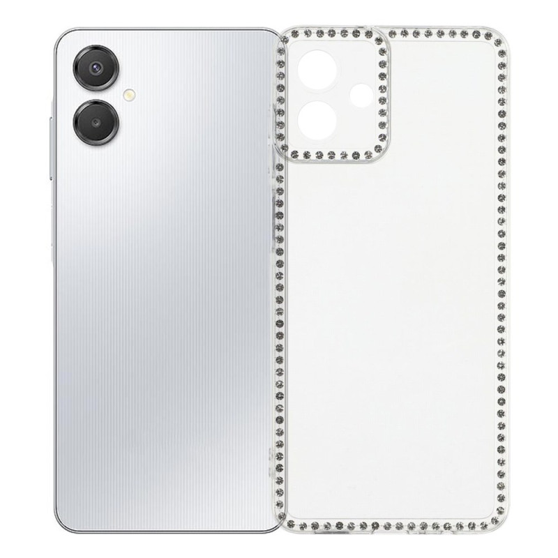 Coque Samsung Galaxy A07 Transparente et Strass