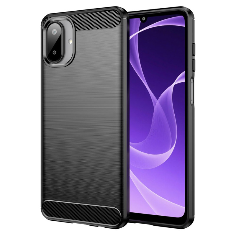 Coque Samsung Galaxy A07 Fibre Carbone Brossée