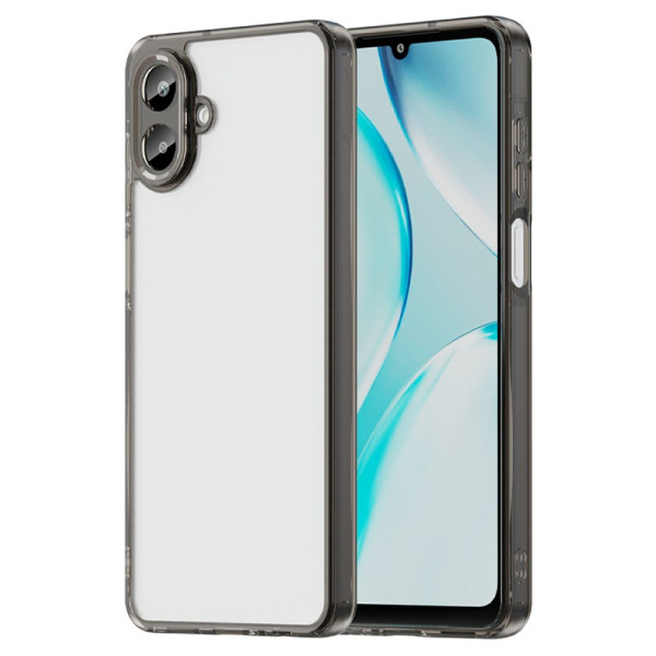 Coque Samsung Galaxy A07 Transparente Rebords Style Métal