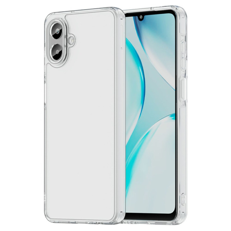 Coque Samsung Galaxy A07 Transparente Rebords Style Métal