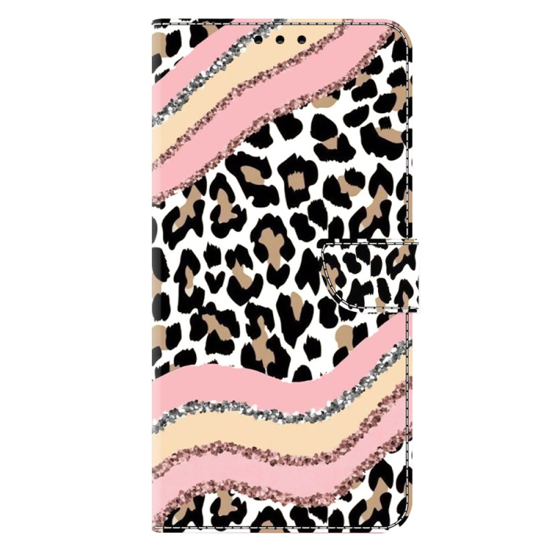 Housse Samsung Galaxy A17 5G Motif Léopard Rayé