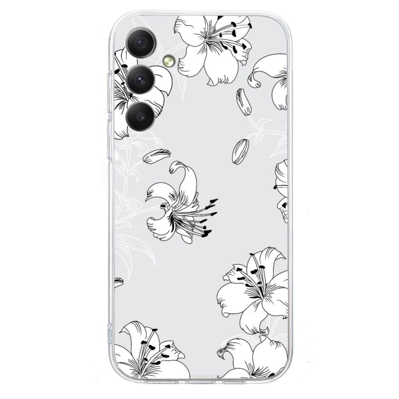 Coque Samsung Galaxy A18 4G / A17 4G / 5G Fleurs Blanches