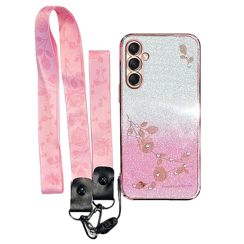 Coque Samsung Galaxy A18 4G / A17 4G / 5G Strass à Lanières KADEM