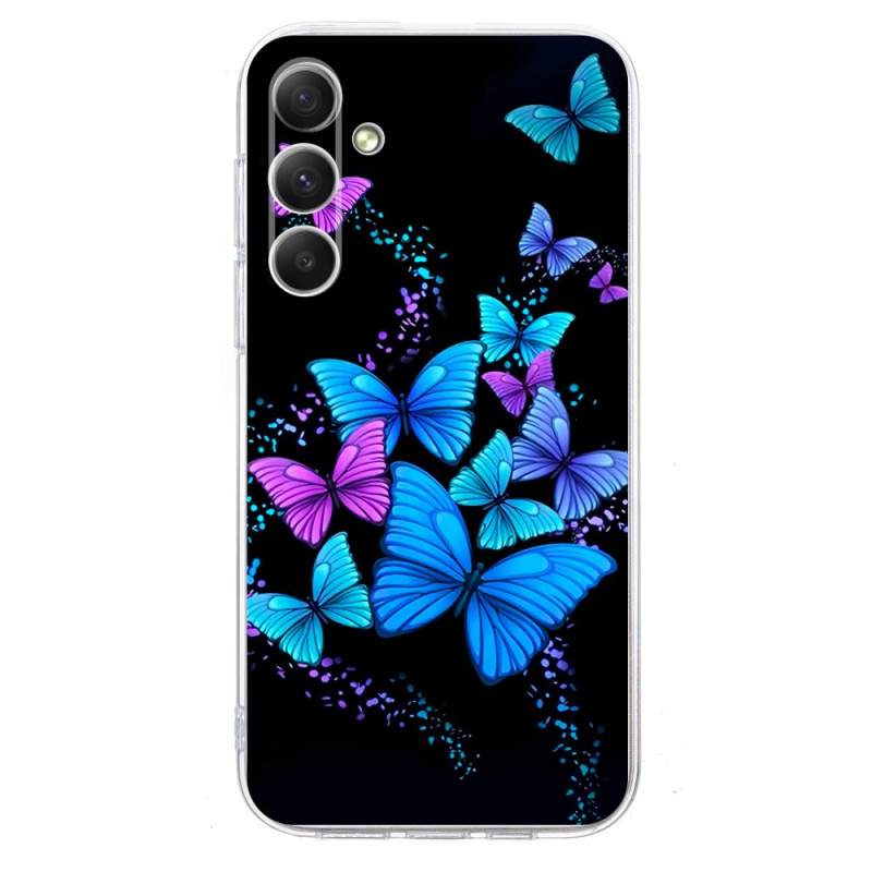 Coque Samsung Galaxy A18 4G / A17 4G / 5G Papillons Colorés