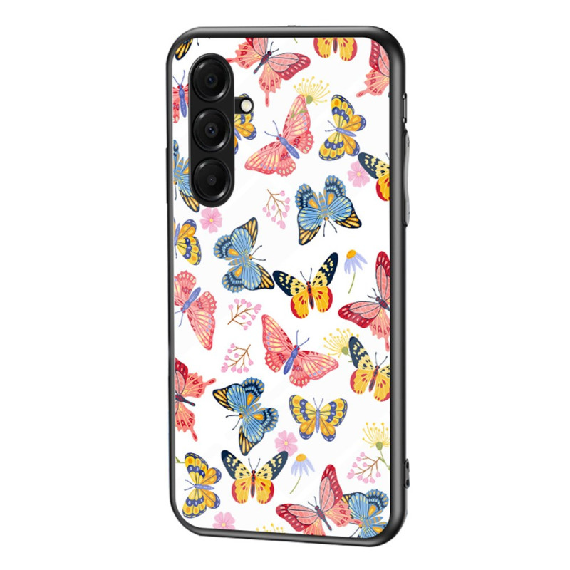 Coque Samsung Galaxy A18 4G / A17 4G / 5G Verre Trempé Papillons