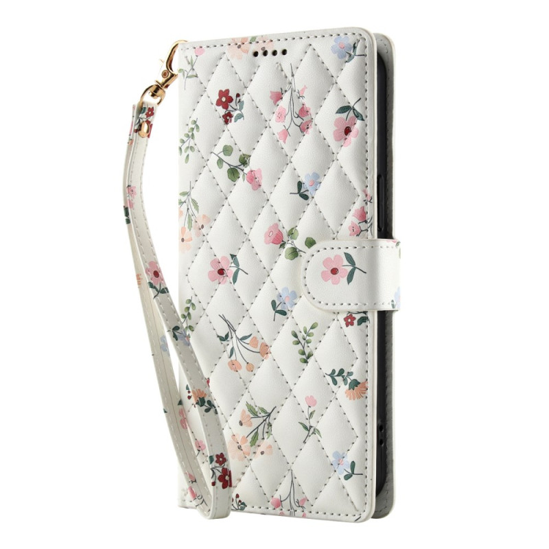 Housse Samsung Galaxy A18 4G / A17 4G / 5G Portefeuille Floral