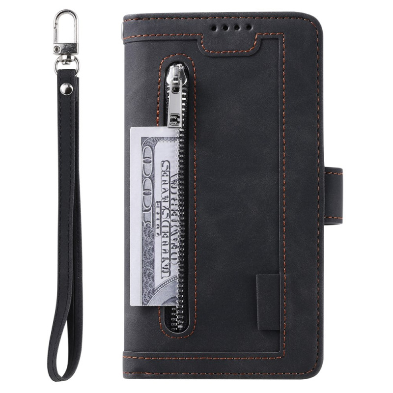 Housse Samsung Galaxy A17 5G Portefeuille Vintage 9 Porte-Cartes