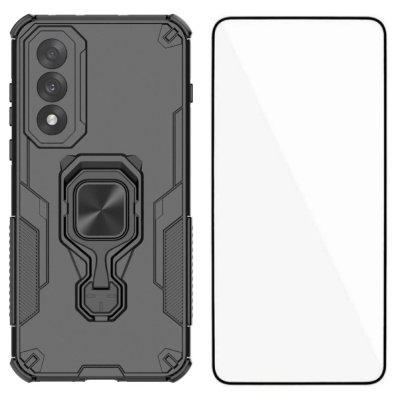 Coque OnePlus Nord 5 Ring Résistante avec Protecteur Écran