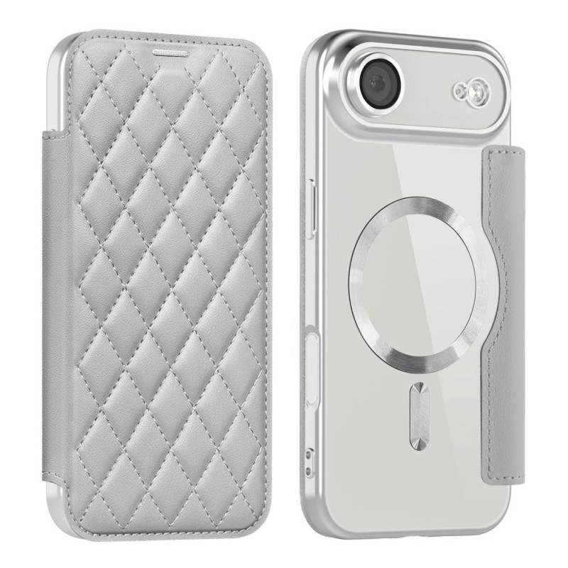 Flip Cover iPhone Air Compatible MagSafe Matellasée