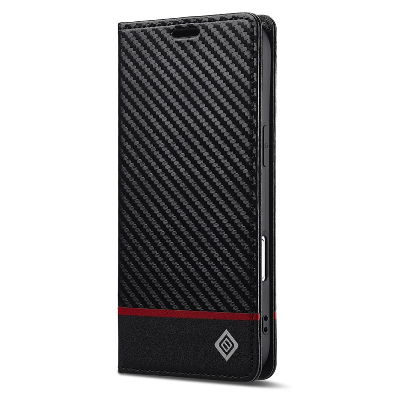 Flip Cover iPhone 17 Air Fibre Carbone LC.IMEEKE