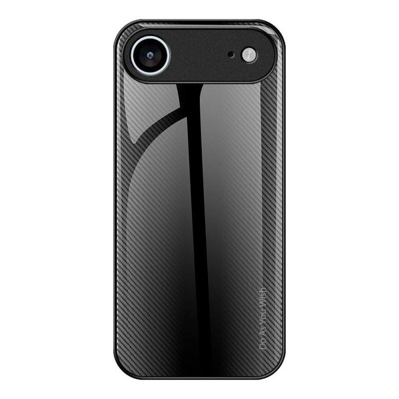 Coque iPhone 17 Air Verre Trempé Fibre Carbone
