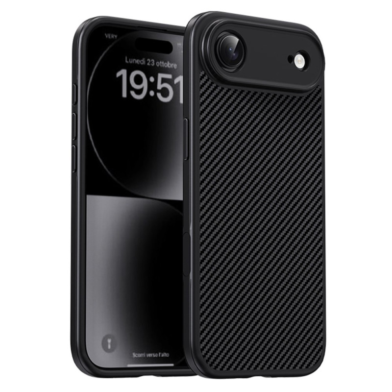 Coque pour iPhone 17 Air Fibre Carbone IPAKY