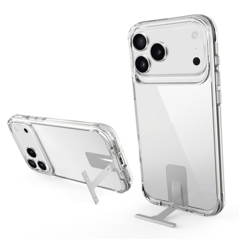 Coque iPhone 17 Pro Max Transparente avec Support