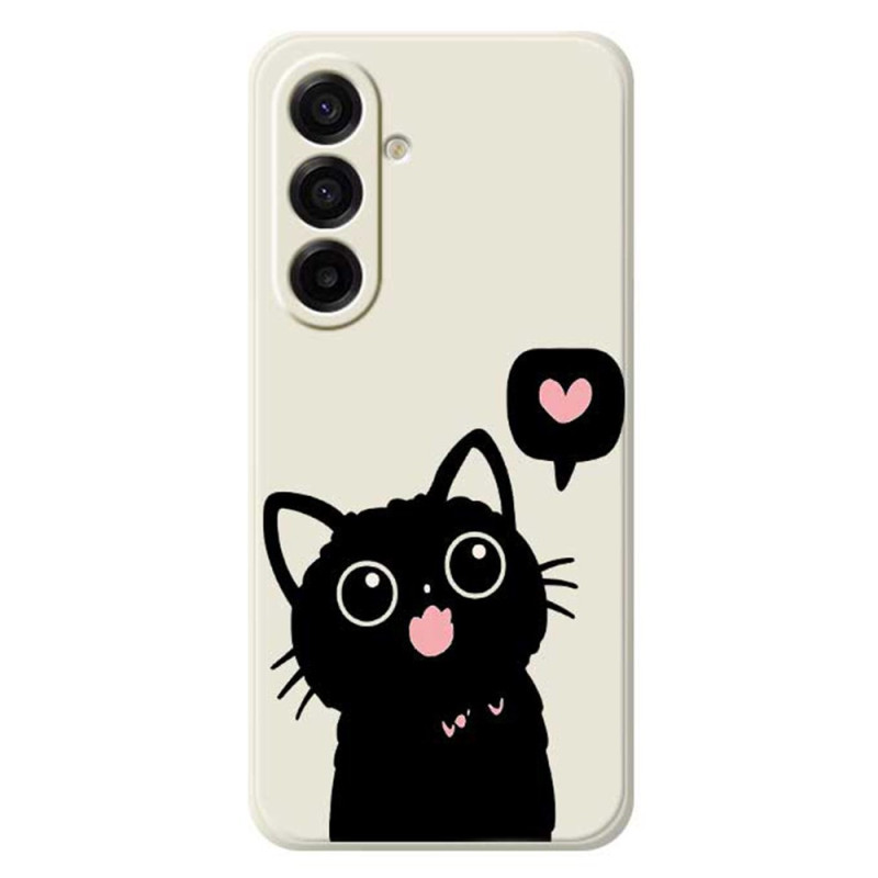 Coque Samsung Galaxy A18 4G / A17 4G / 5G Chat Noir