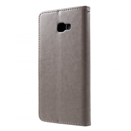 Housse Samsung Galaxy J4 Plus Papillons et Fleurs D'Asie