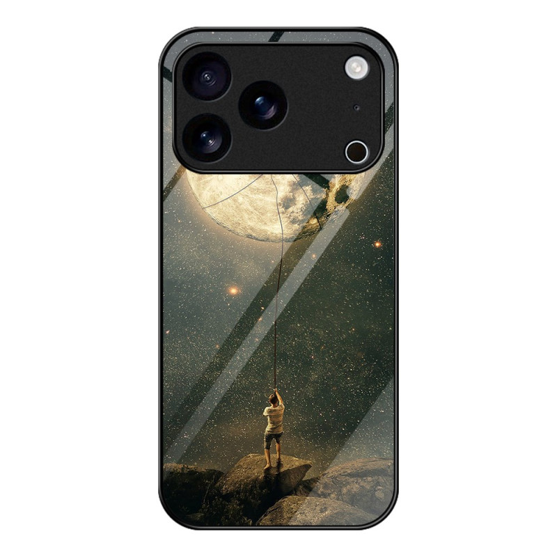 Coque iPhone 17 Pro Max Verre Trempé Motif Lunaire