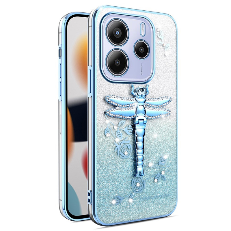 Coque Xiaomi Redmi Note 14 5G Support Libellule KADEM