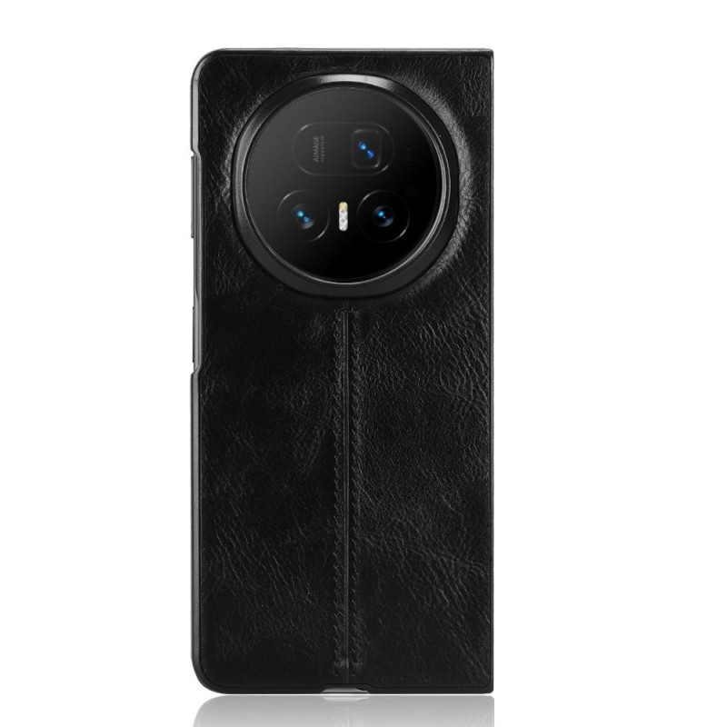 Coque Honor Magic V5 5G Effet Cuir Couture