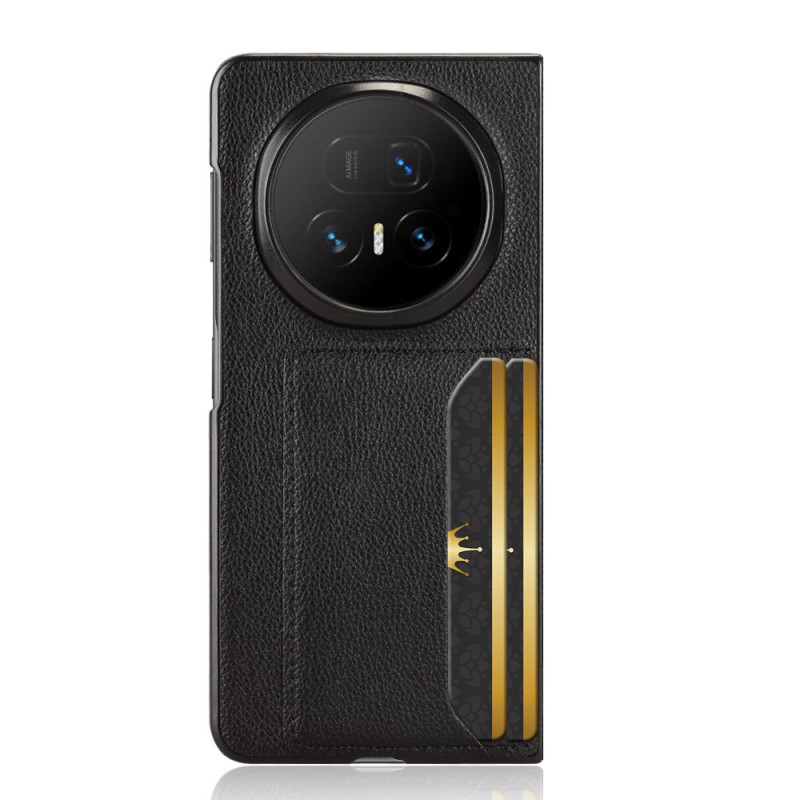 Coque Honor Magic V5 5G Effet Cuir Porte-Cartes