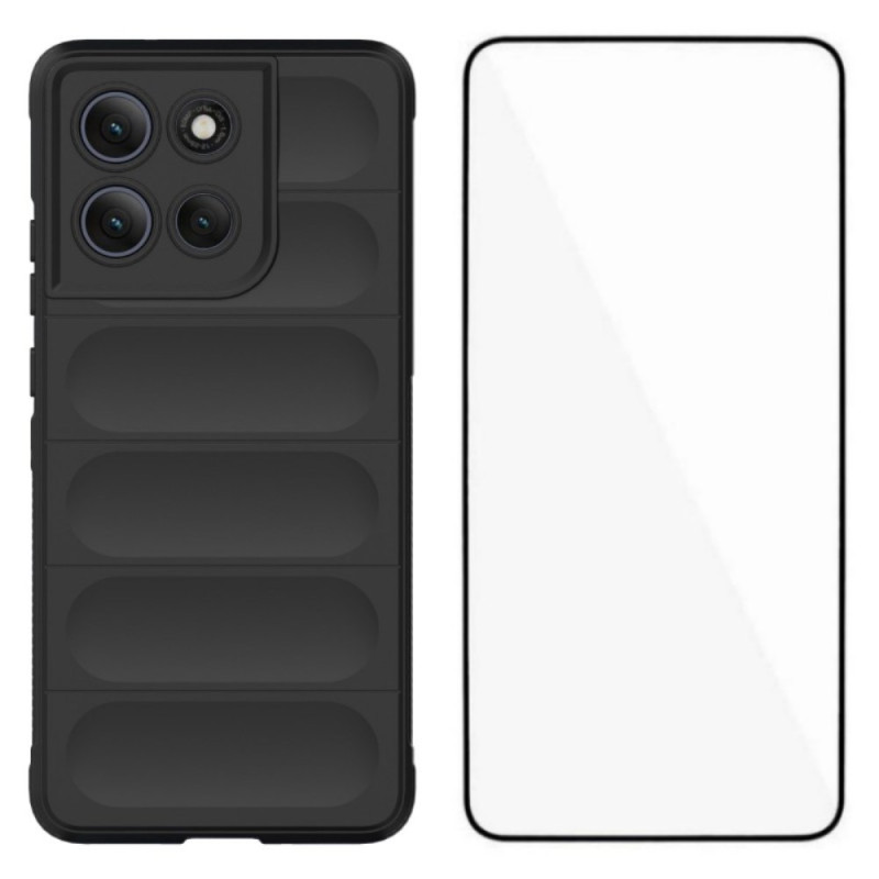Housse Moto G86 Power 5G Silicone avec Protection d'Écran
