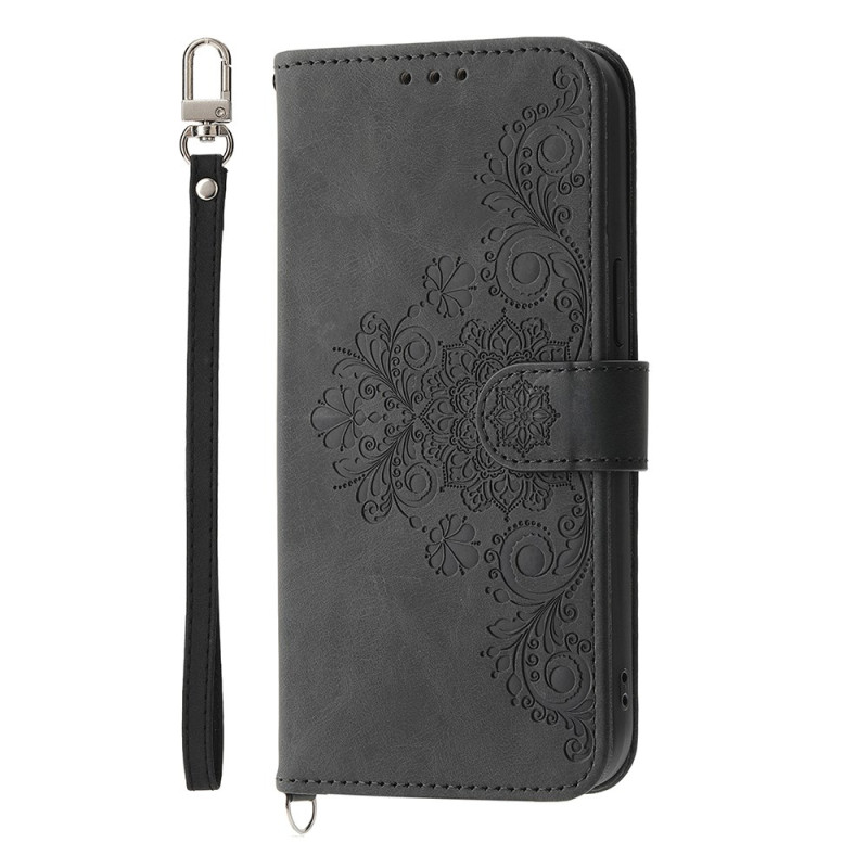 Housse Moto G86 5G Effet Daim avec Dentelle