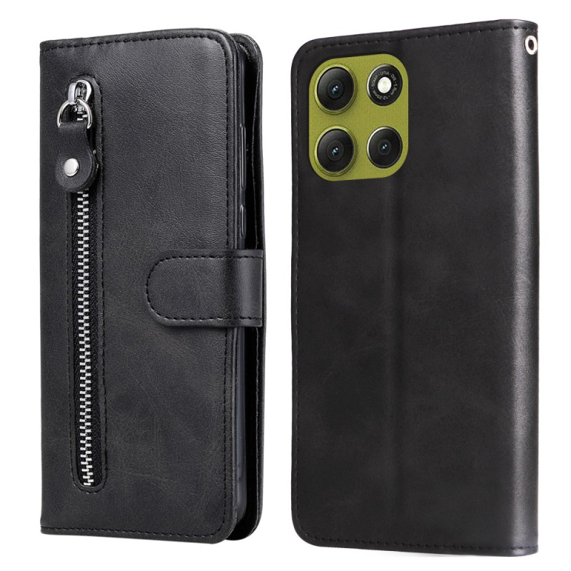 Housse Moto G86 5G / G86 Power 5G Poche Zippée