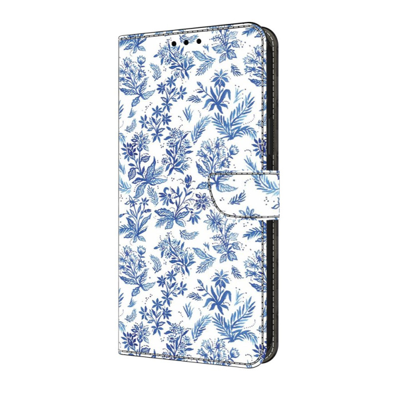 Housse Moto G56 5G Champ de Fleurs